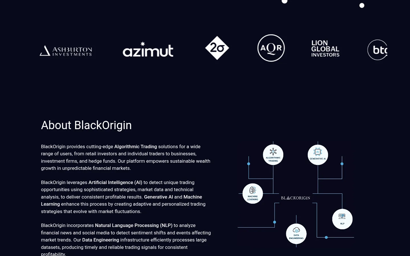 BlackOrigin desktop screen 2