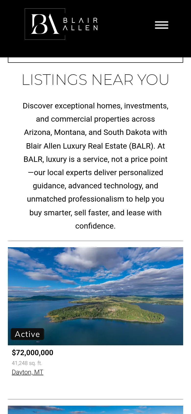 Blair Allen mobile screen 2