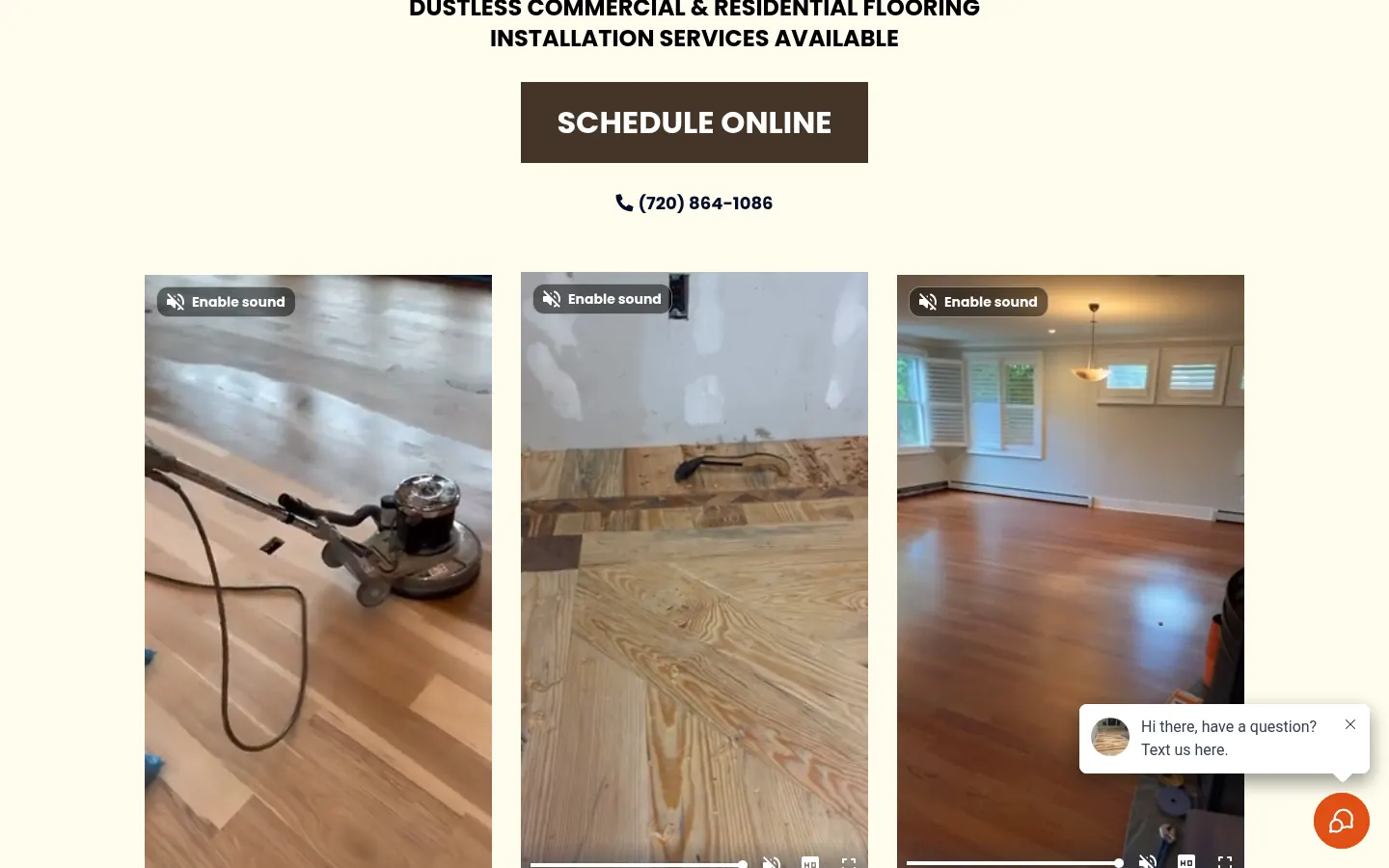 Cedar Oak Flooring desktop screen 3